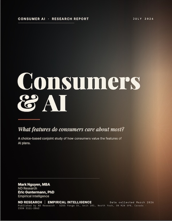 Consumers & AI: What features do consumers care about most? report cover